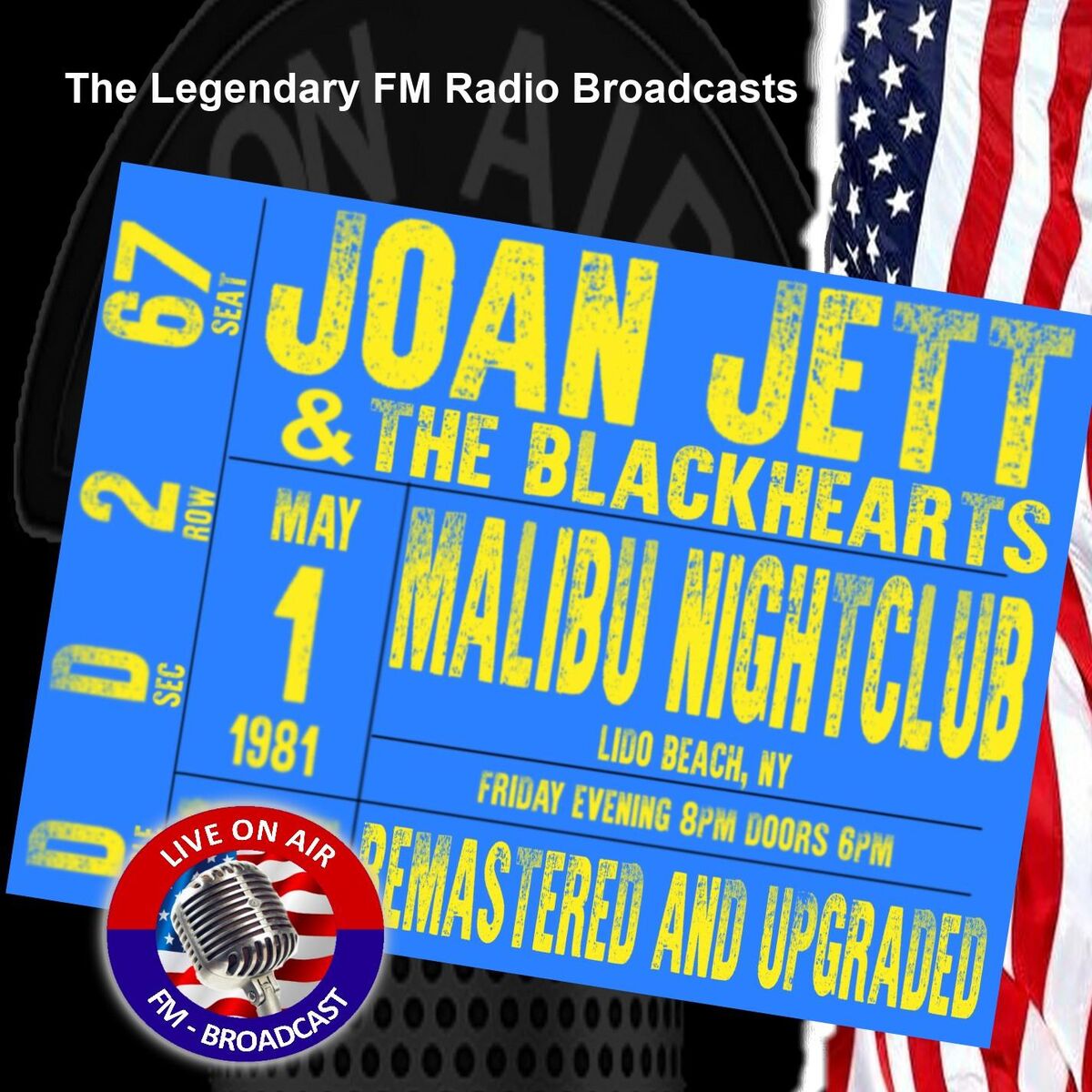 Album cover of Legendary FM Broadcasts - Malibu Nightclub, Lido Beach NY 1 May 1981