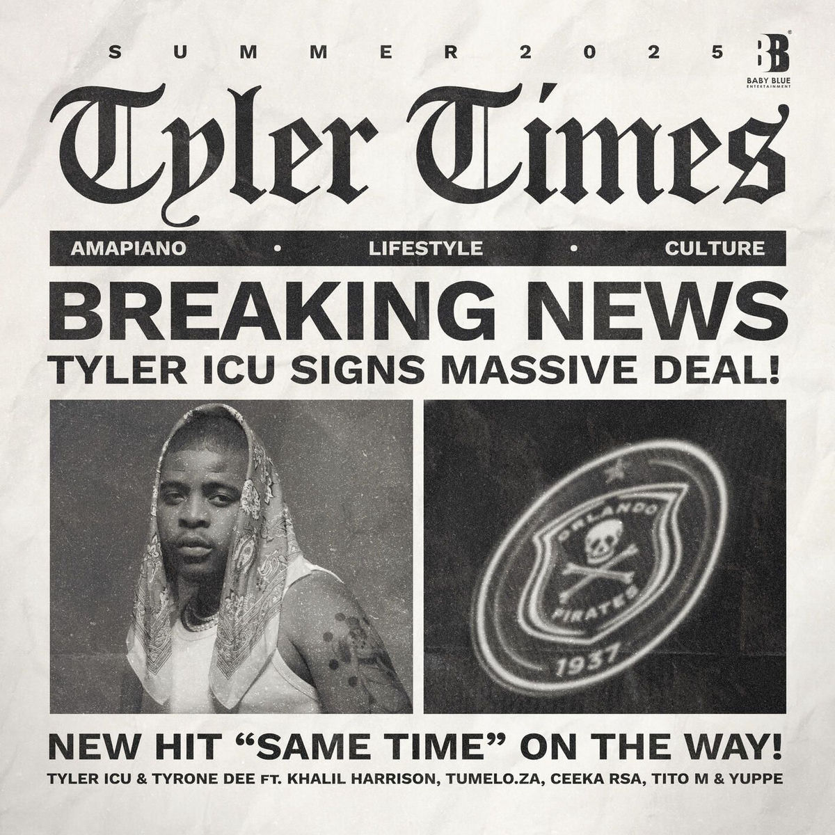 Album cover of Same Time (feat. Khalil Harrison, Tumelo.za, Ceeka RSA, TitoM & Yuppe)