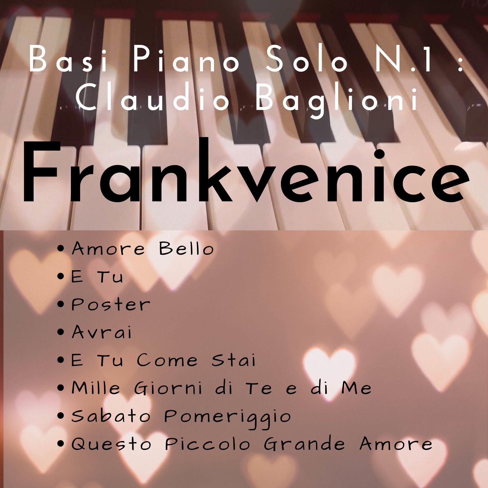 Album cover of Basi Piano Solo N. 1 : Claudio Baglioni
