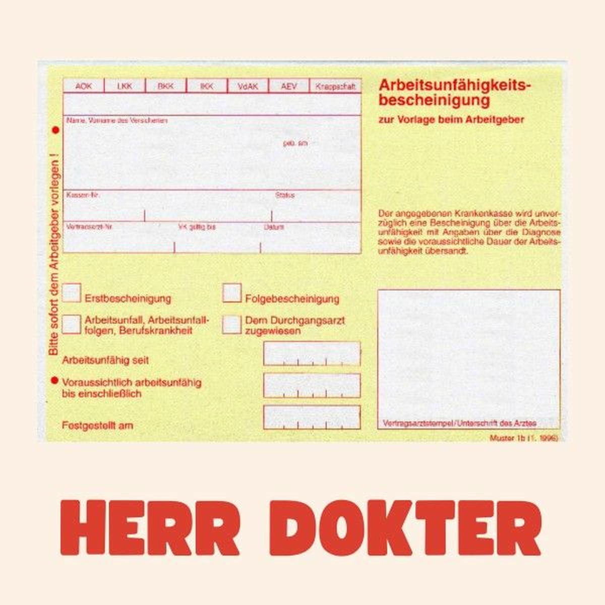 Album cover of Herr Dokter