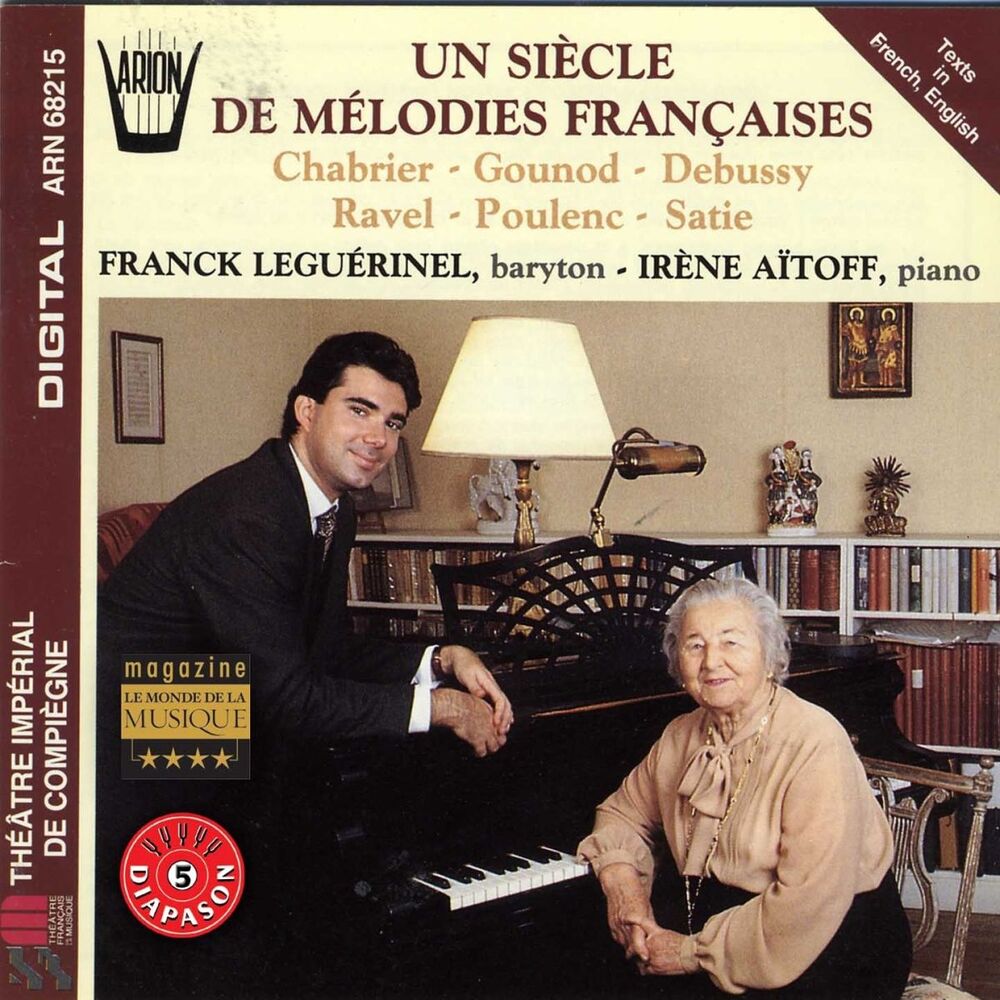 Picture of Un siècle de mélodies françaises