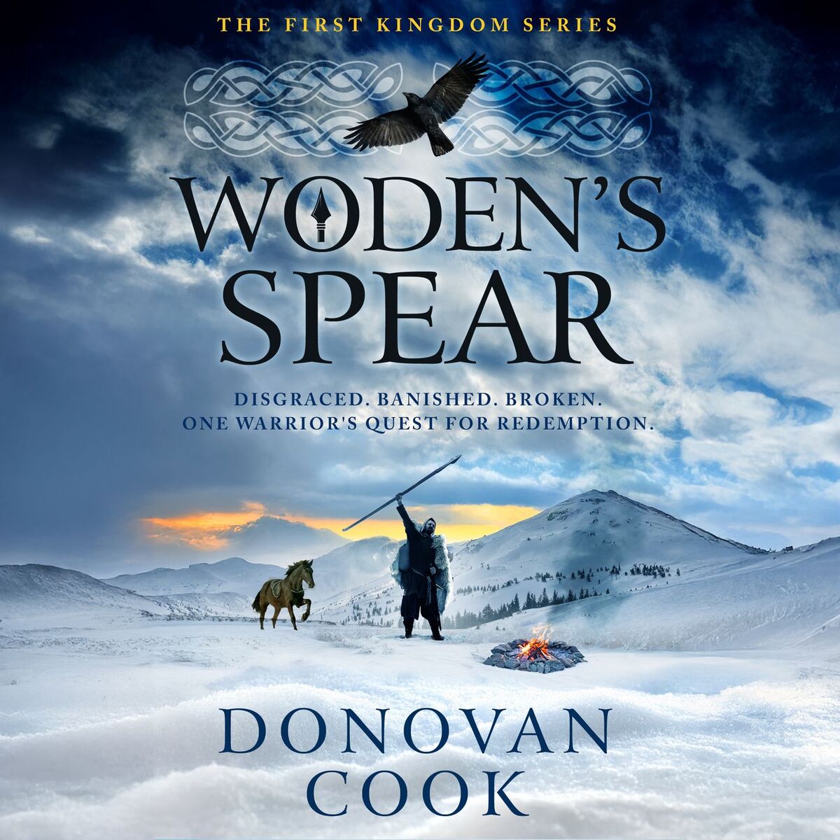 Album cover of Woden's Spear - Discover a BRAND NEW epic, Dark Age adventure series from Donovan Cook for 2025 (Unabridged)