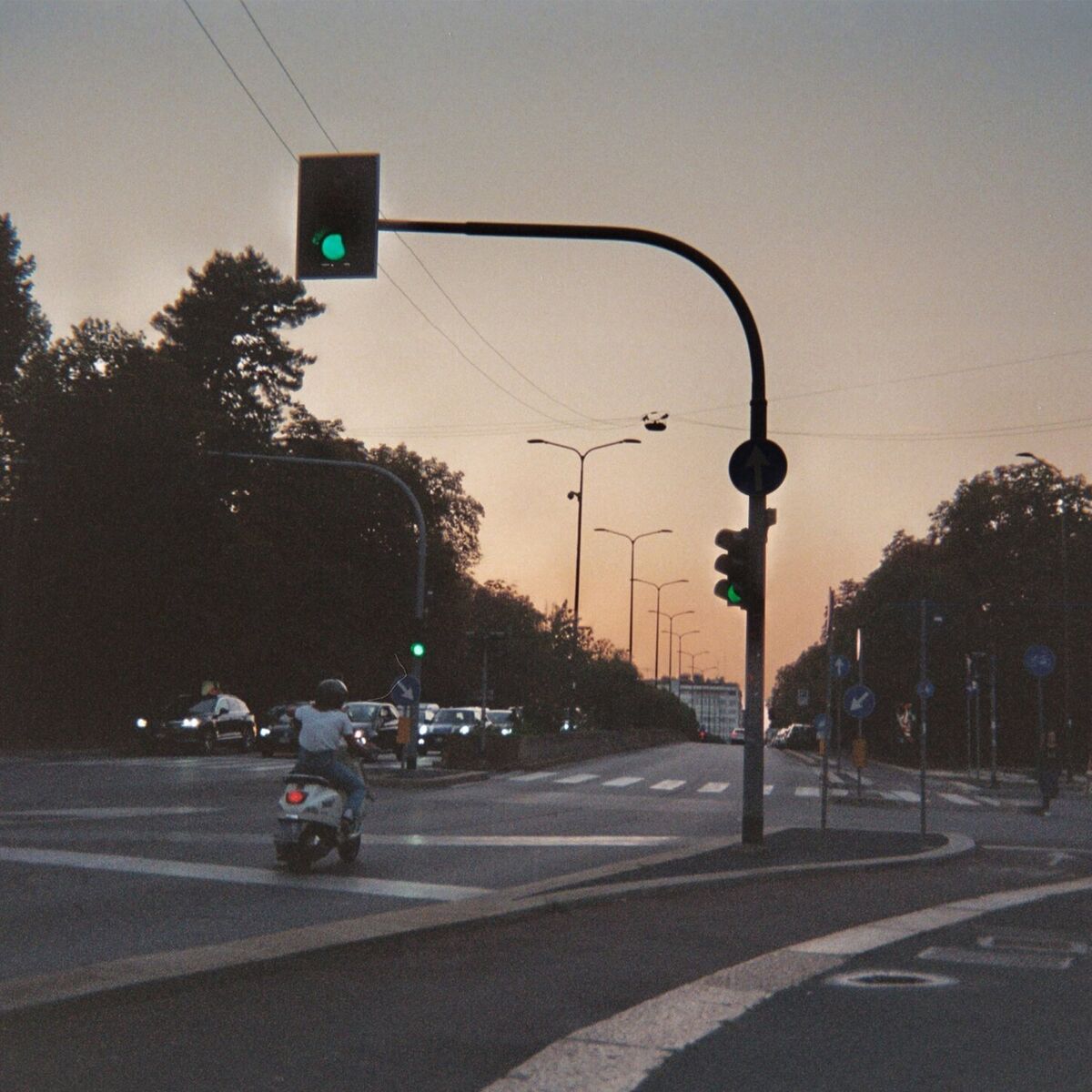 Album cover of postcard from Milan