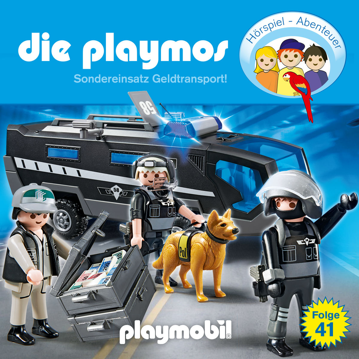 Album picture of Folge 41: Sondereinsatz Geldtransport! (Das Original Playmobil Hörspiel)