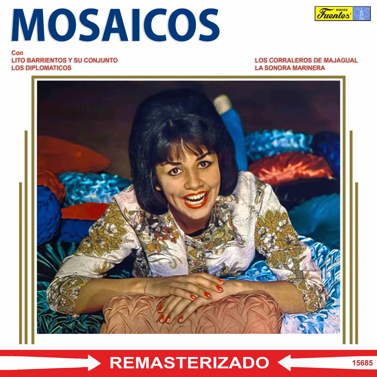 Album cover of Mosaico: Ella, Celia, El Cha Cha Cha del Tren, El Charlestón, Valencia, La Ceiba, Jalisco, Cumbia Cienaguera, El Patito, La Raspa