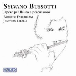 Cover of Bussotti: Works for Flute & Percussion