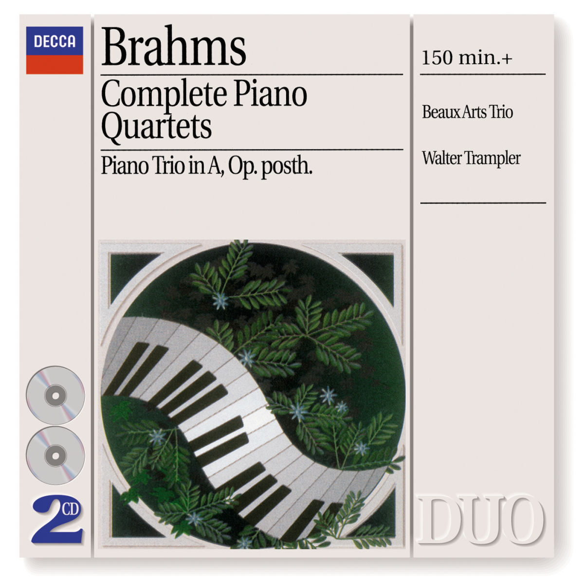 Album cover of Piano Quartet No. 2 in A, Op. 26 : Brahms: Piano Quartet No. 2 in A, Op. 26: 4. Finale (Allegro)