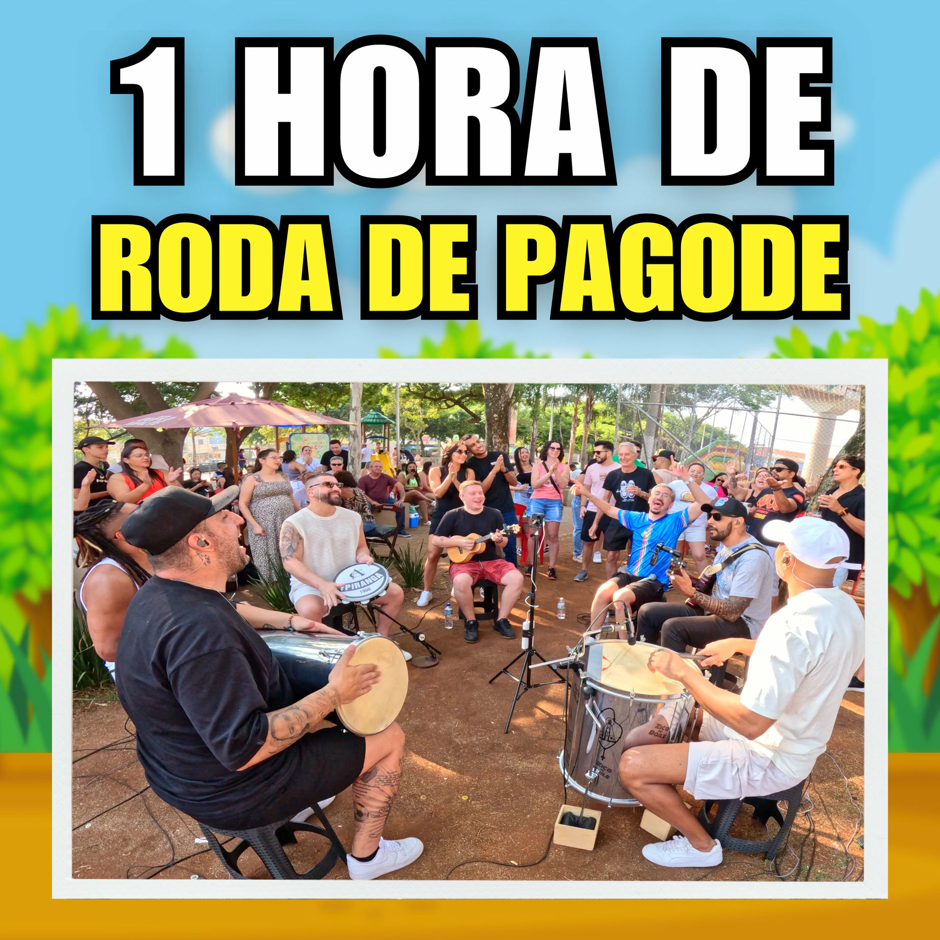 Album cover of 1 Hora de Roda de Pagode (Ao Vivo)