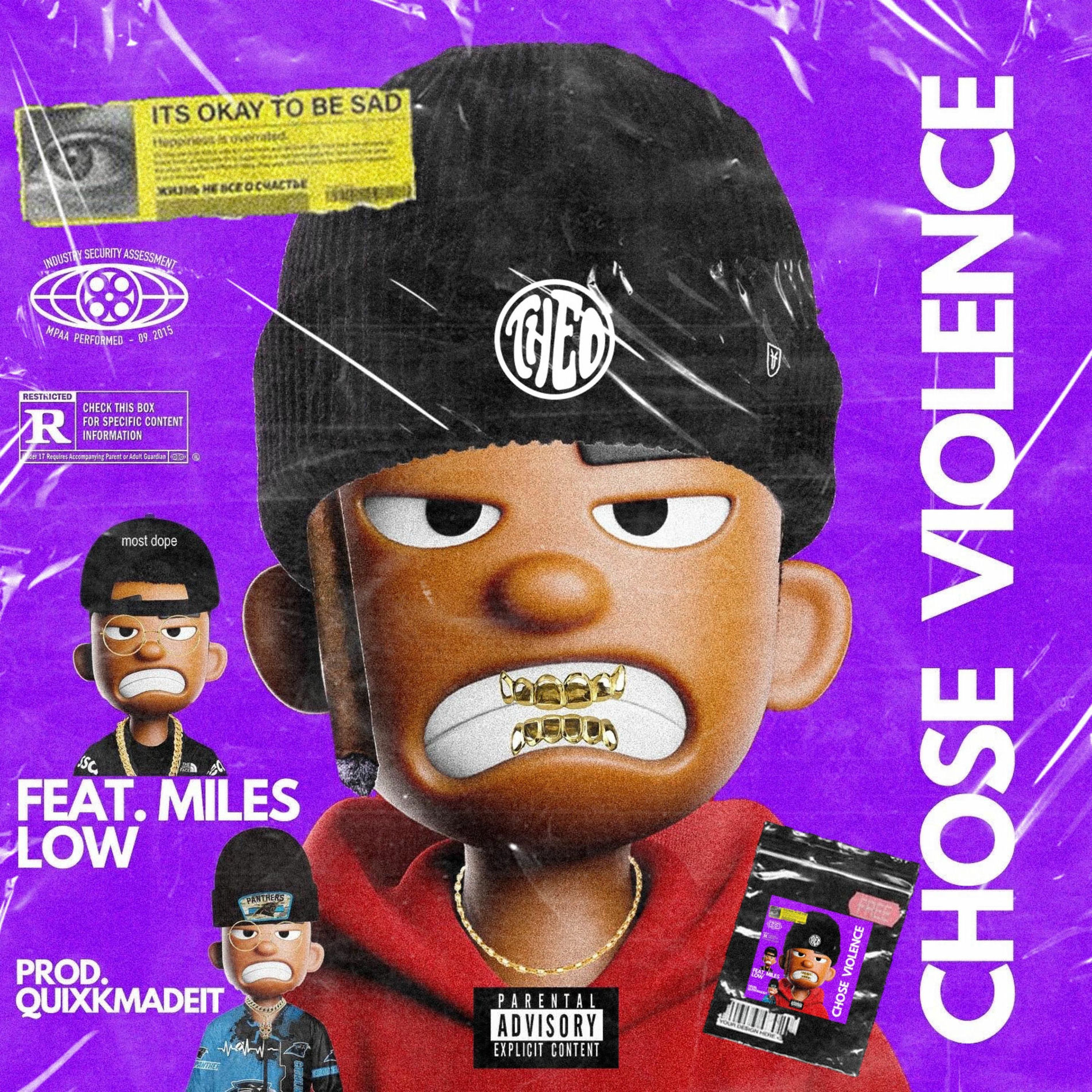Album cover of Chose Violence (feat. Miles Low)