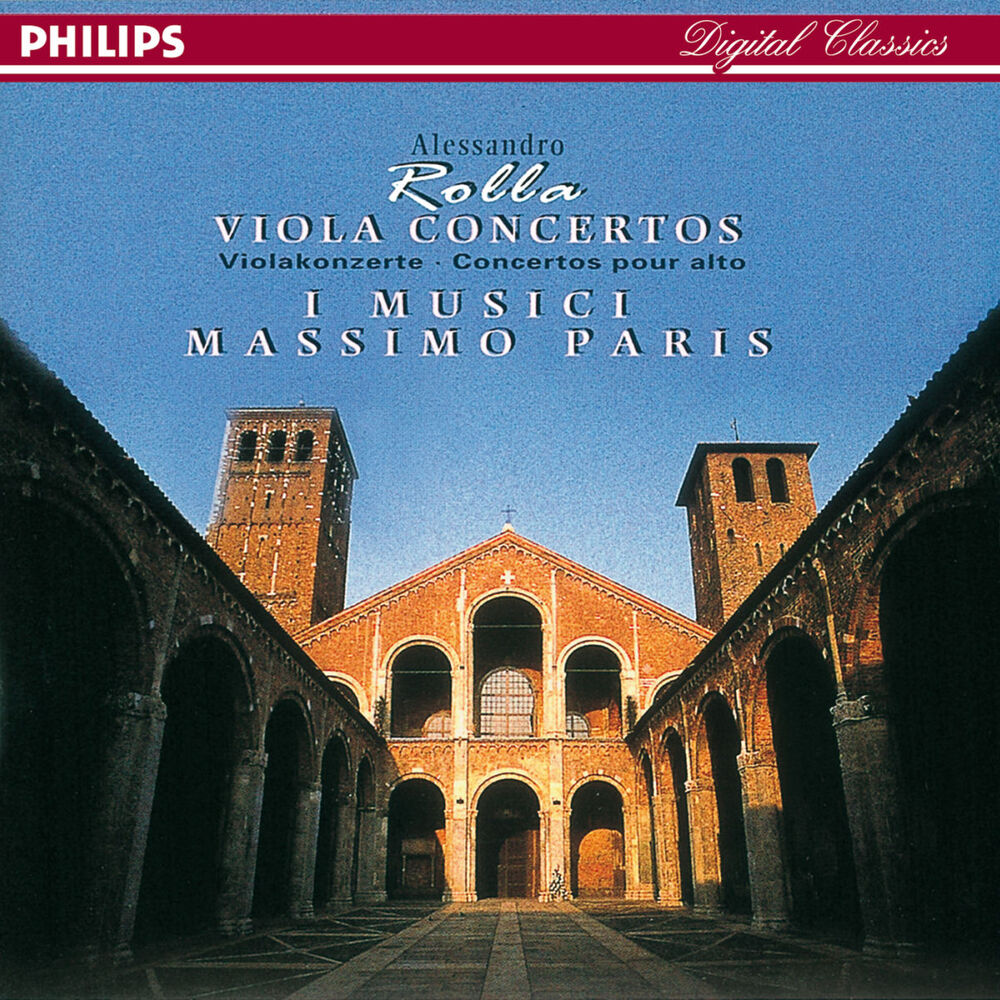 Picture of Rolla: Viola Concertos/Concerto in E flat, Op. 3/Divertimento in F/