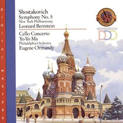 Cover of Shostakovich: Symphony No. 5 & Cello Concerto No. 1