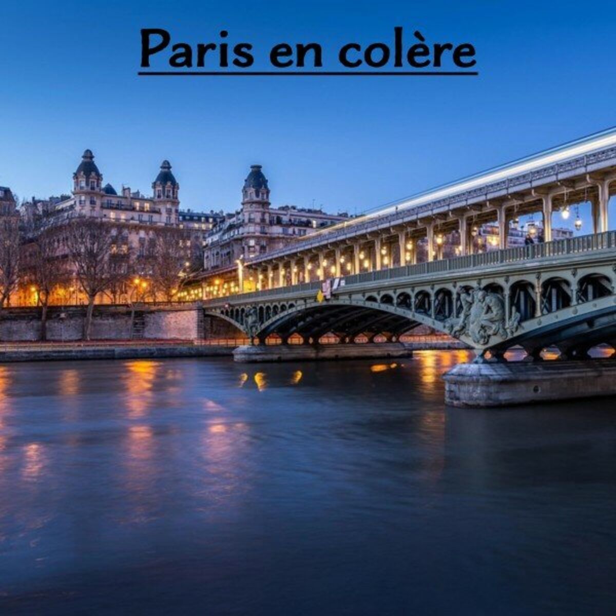Album cover of Paris en colère