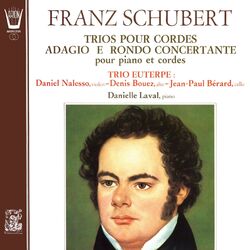 Cover of Schubert - Trios pour cordes par le Trio Euterpe