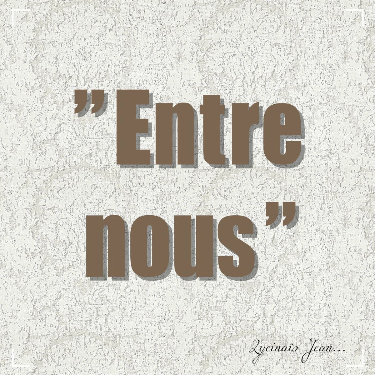 Album cover of Entre nous