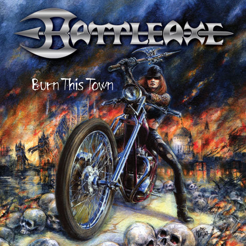 H*i様 BATTLEAXE / BURN THIS TOWN 国内盤CD Battleaxe - Burn This Town | Deezer