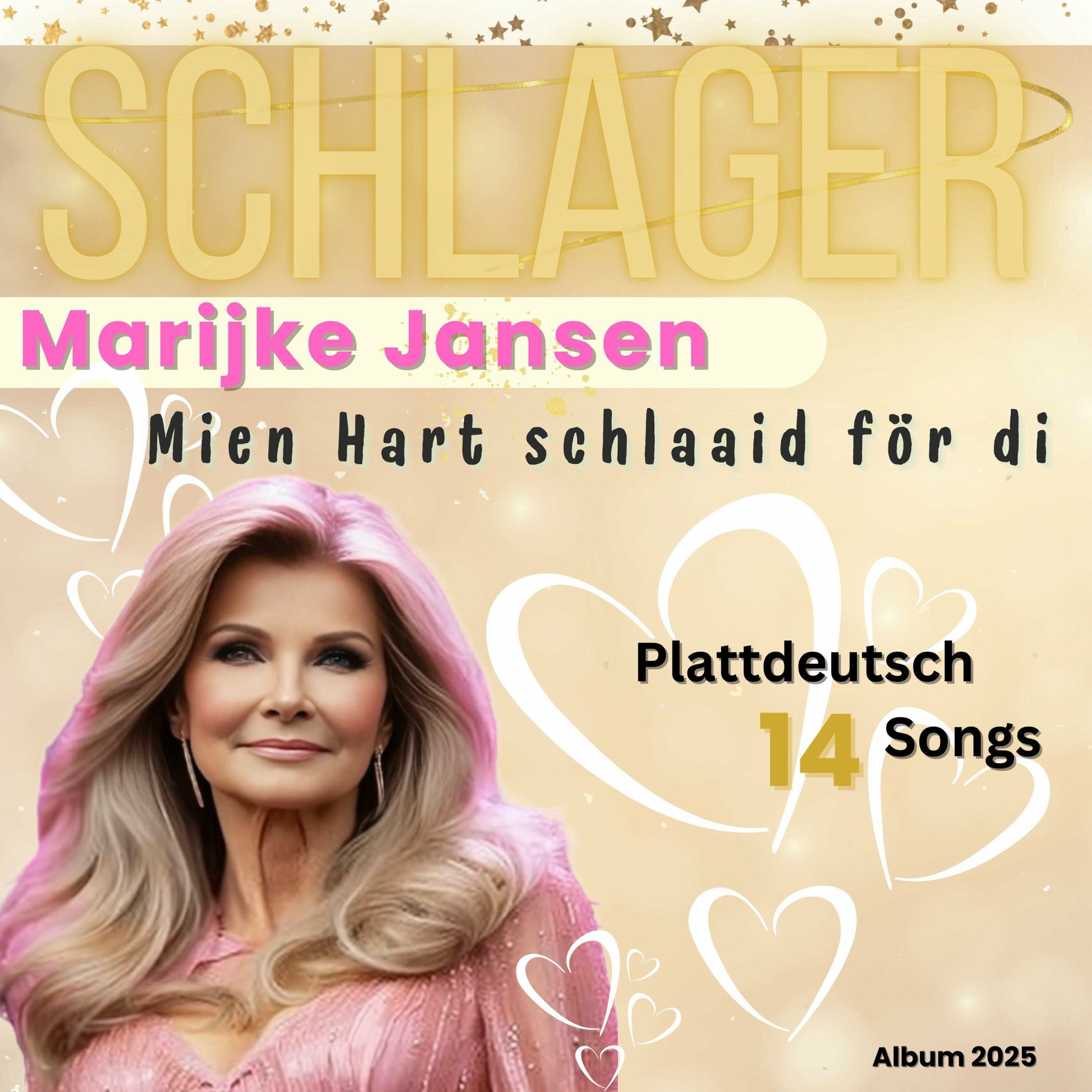 Album cover of Mien Hart schlaaid för di (Marijke Jansen) marque music