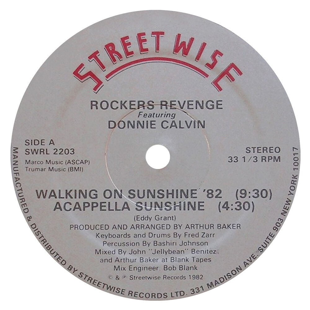 Picture of Walking on Sunshine (feat. Donnie Calvin)
