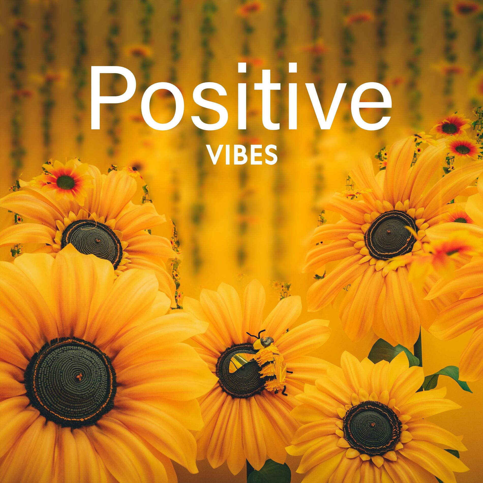 Album cover of Positive Vibes: Helpful Music for Medtitation, Yoga and Heal Your Mind