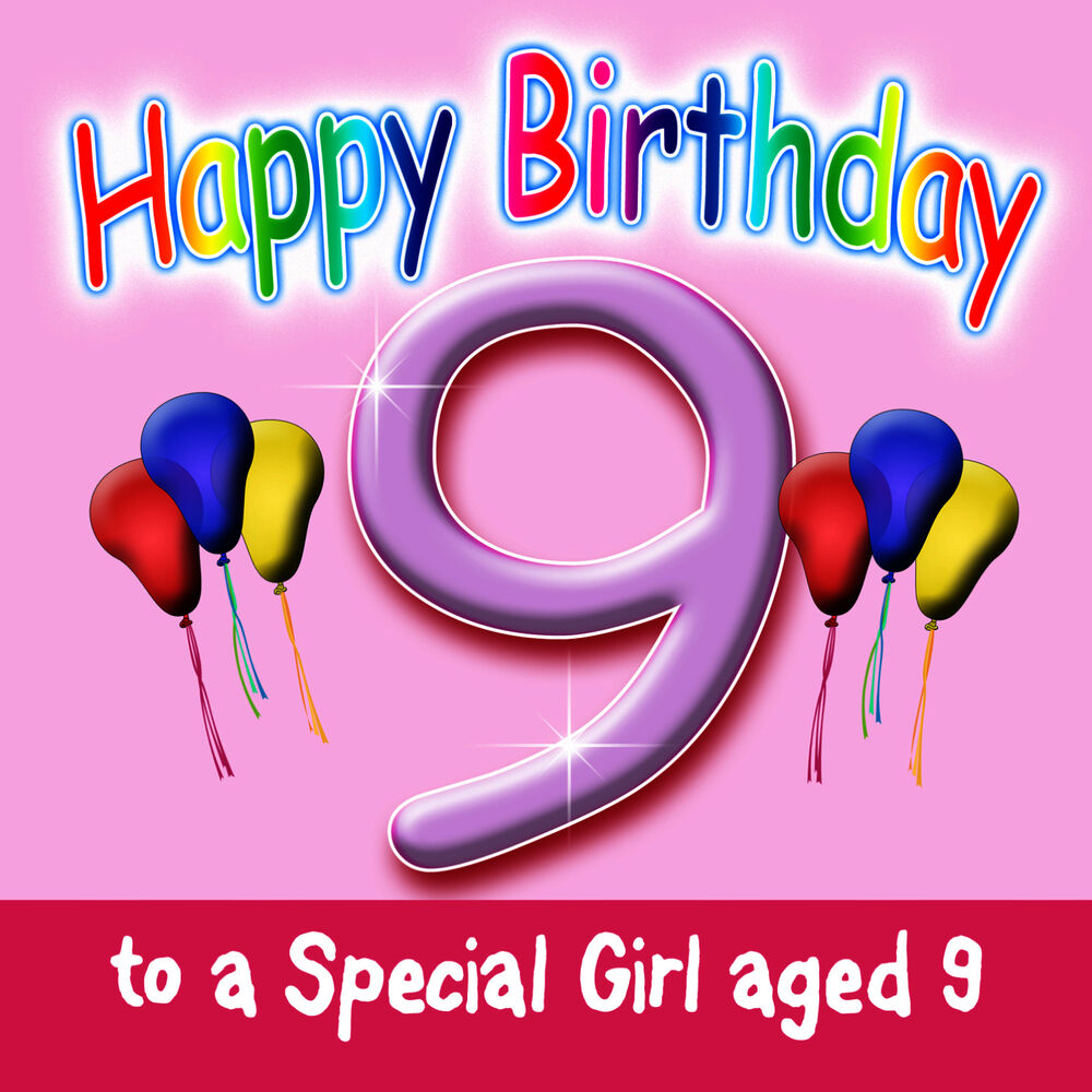 Picture of Happy Birthday (Girl Age 9)