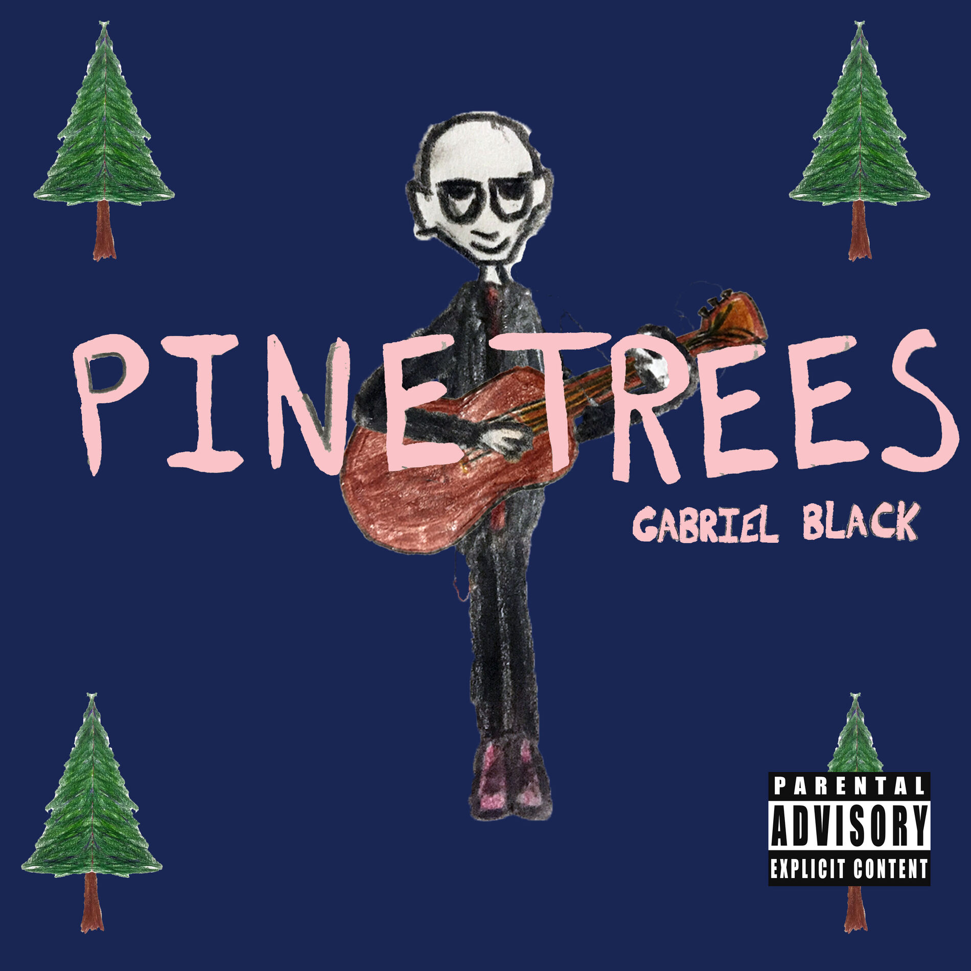 Album cover of pine trees