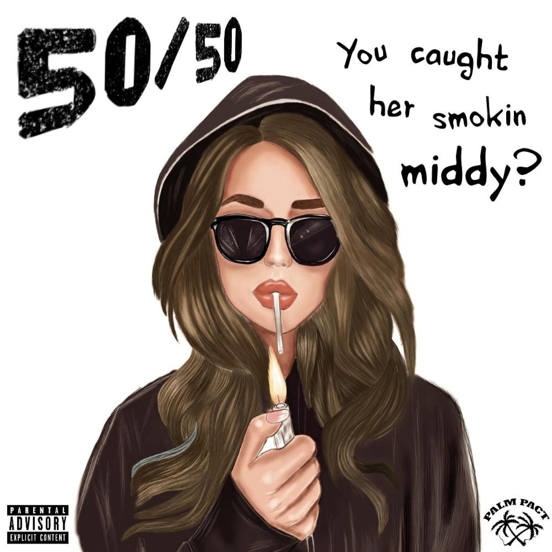 Album cover of 50/50 (feat. Bomber, Kai Ken & Euphemistic)
