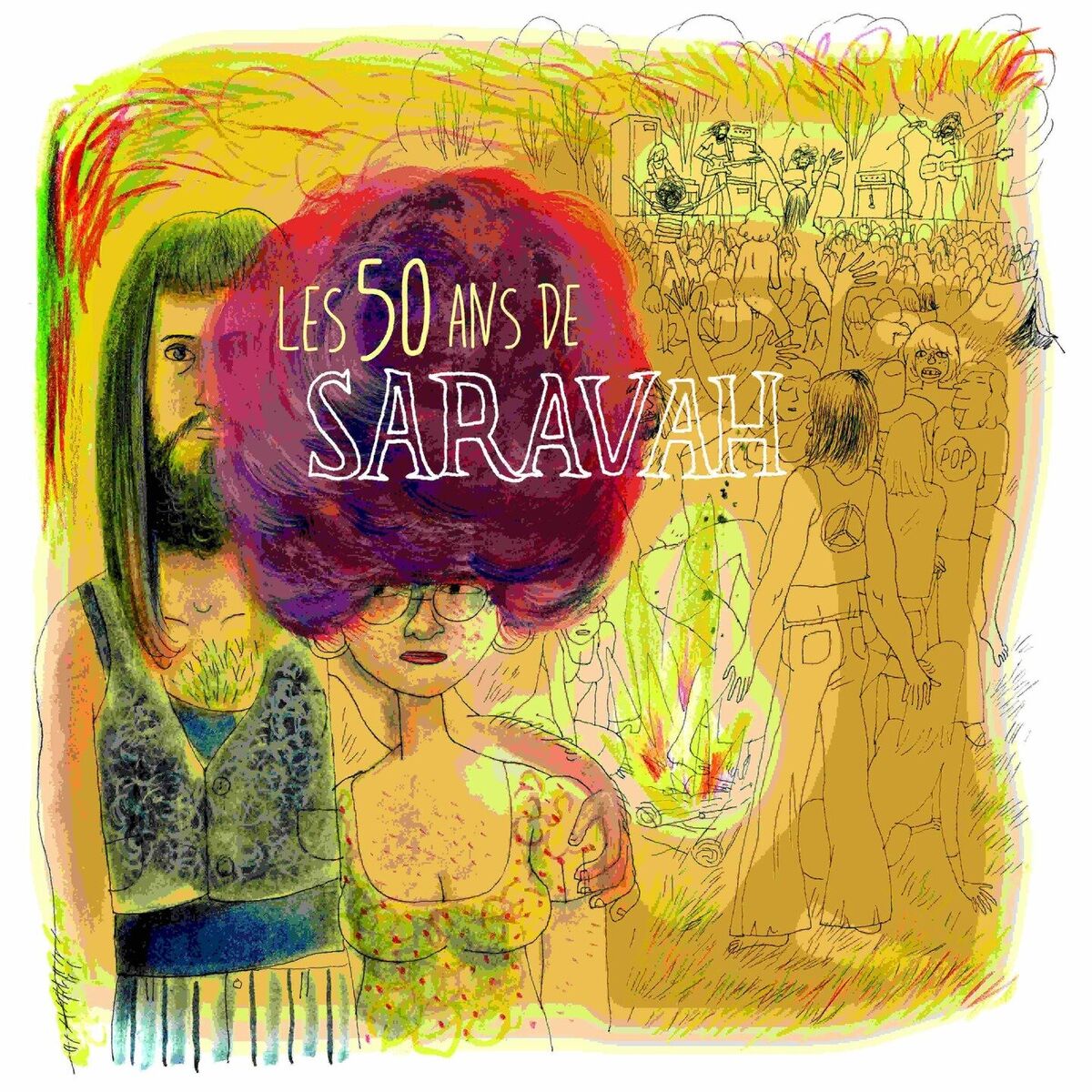 Album cover of Les 50 ans de Saravah