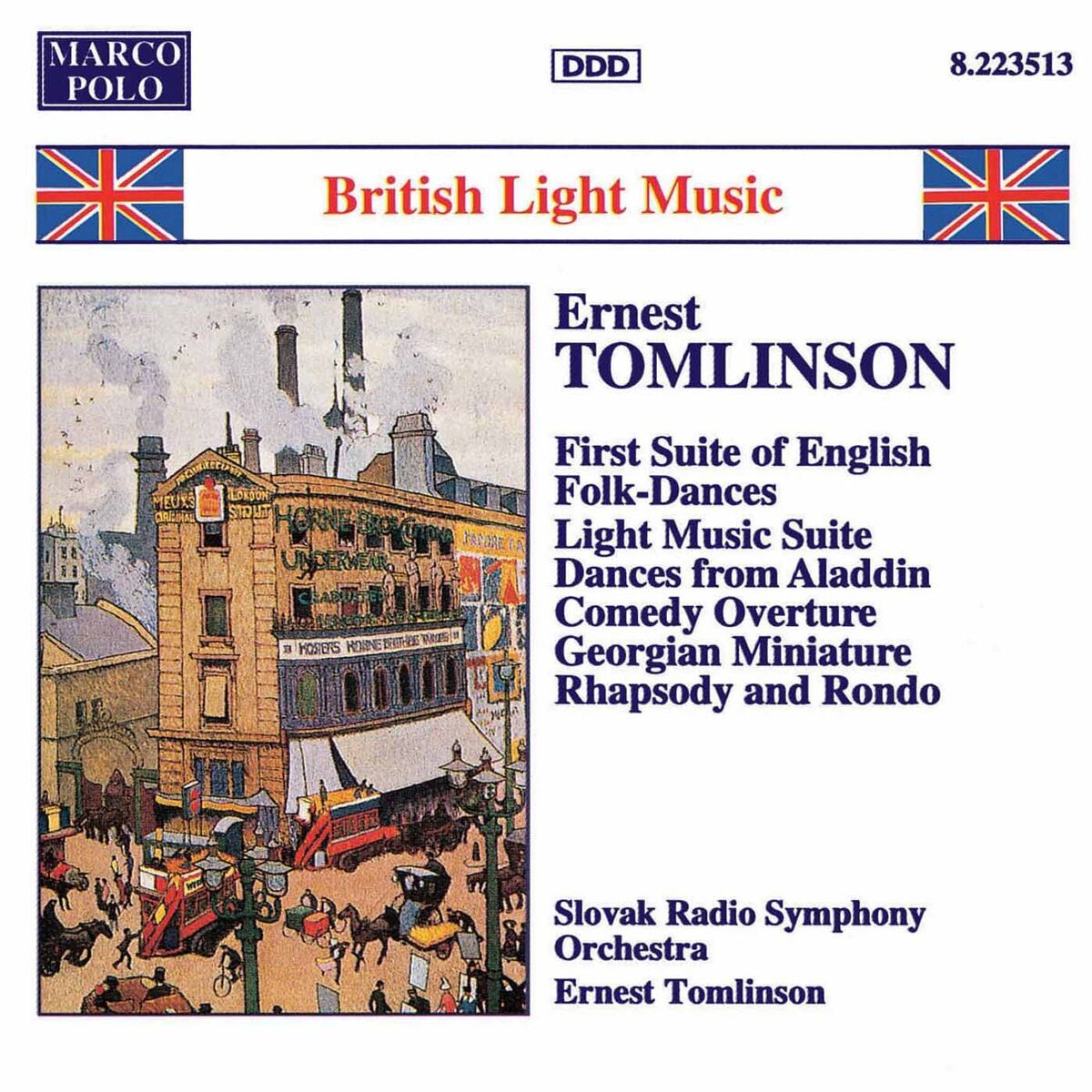Album cover of Tomlinson: First Suite of English Folk-Dances