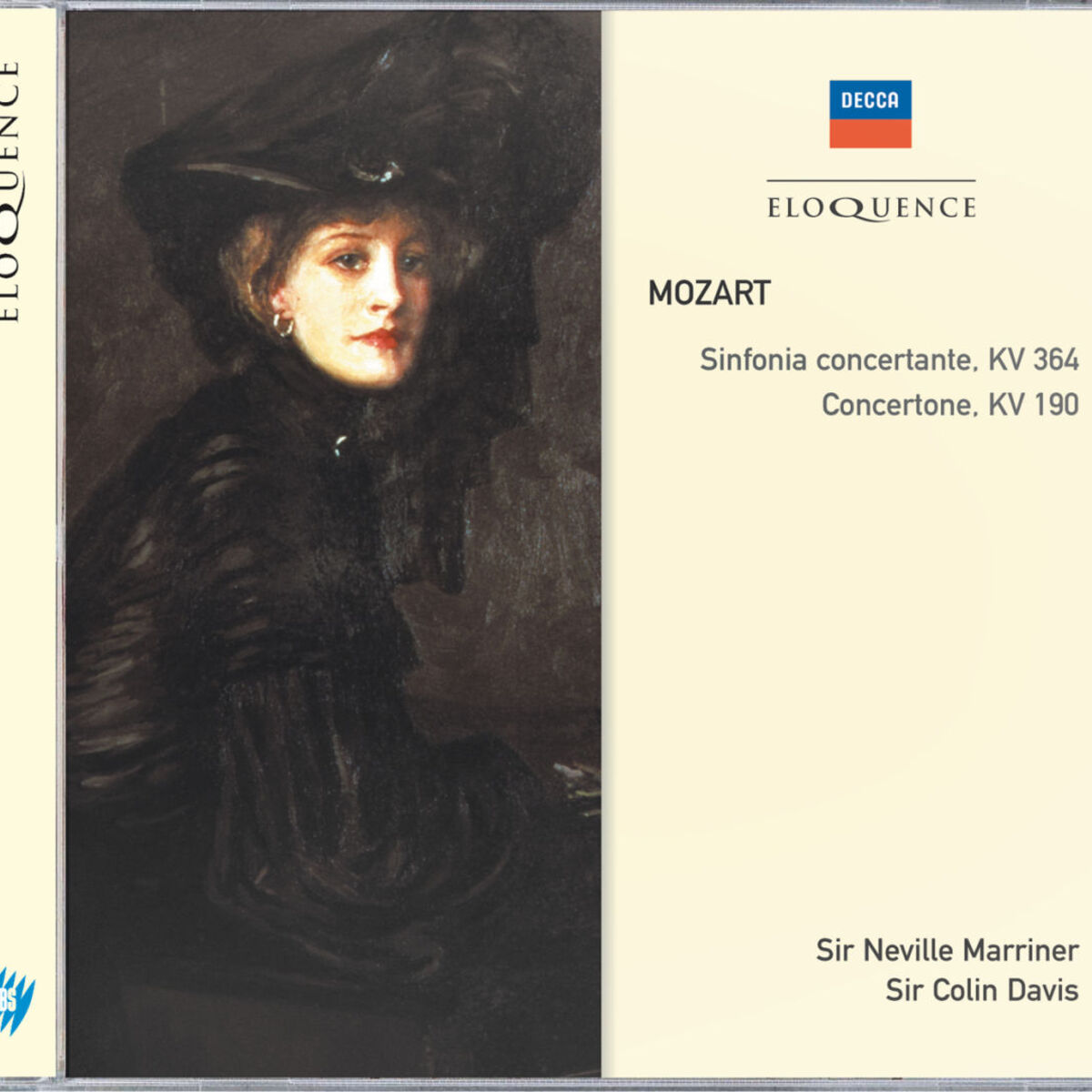Album cover of Mozart: Sinfonia Concertante; Concertone for 2 Violins