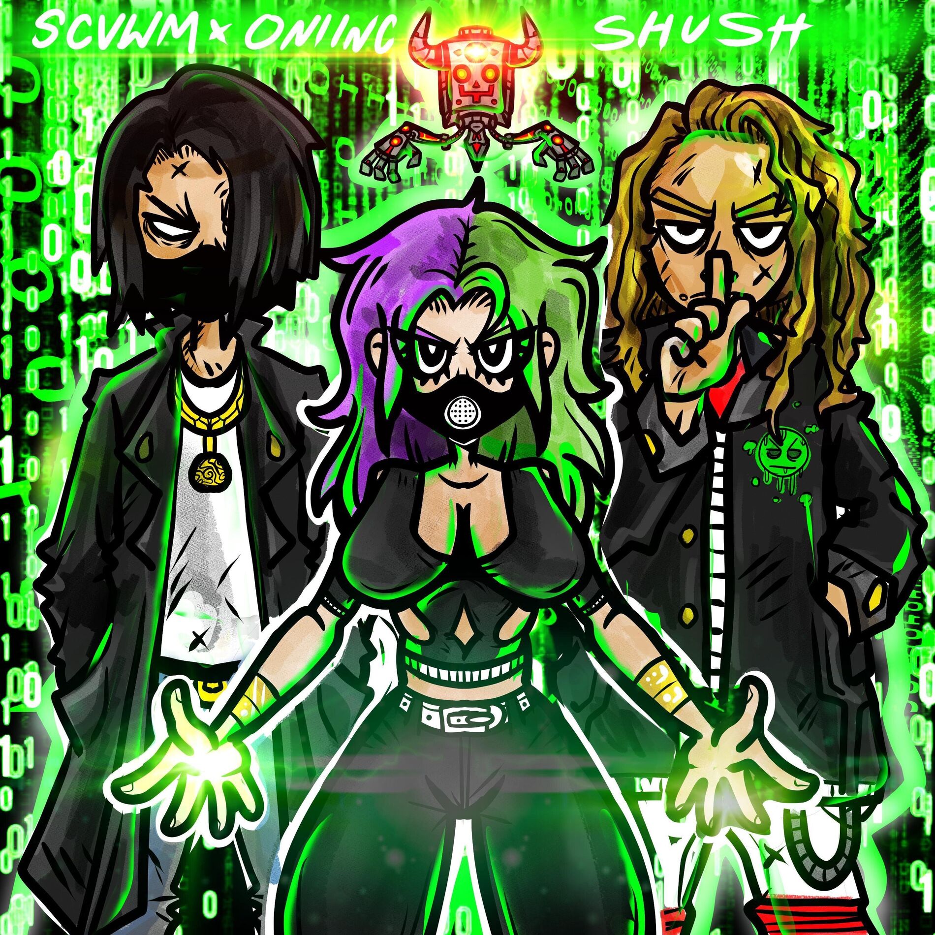 Album cover of Matrix Malware