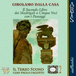 Cover of Dalla Casa: Il Secondo Libro dei Madrigali a Cinque Voci con i Passaggi
