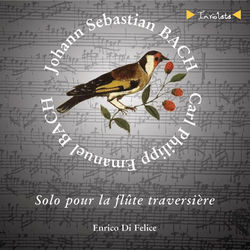 Cover of J.S. Bach & C.P.E. Bach: Solos for Flute