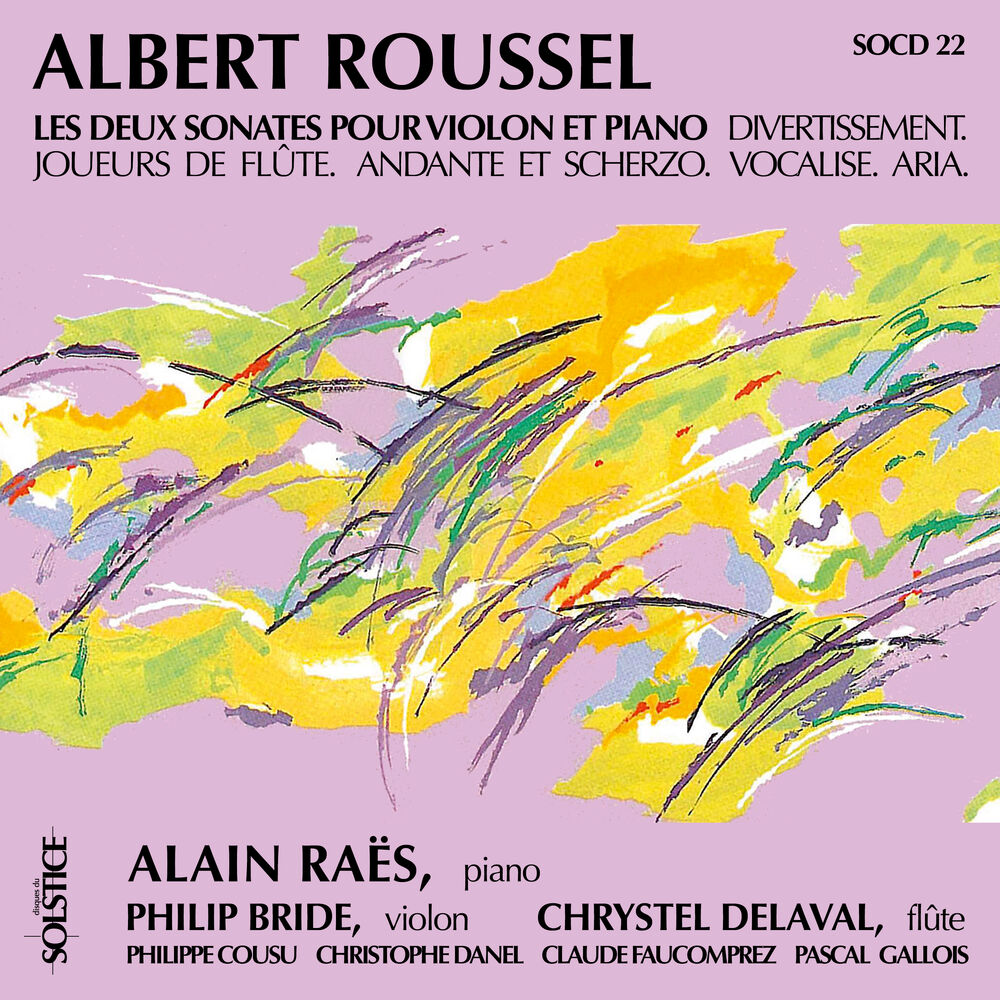 Picture of Roussel: 2 Sonatas for Flute and Piano & Other Chamber Works