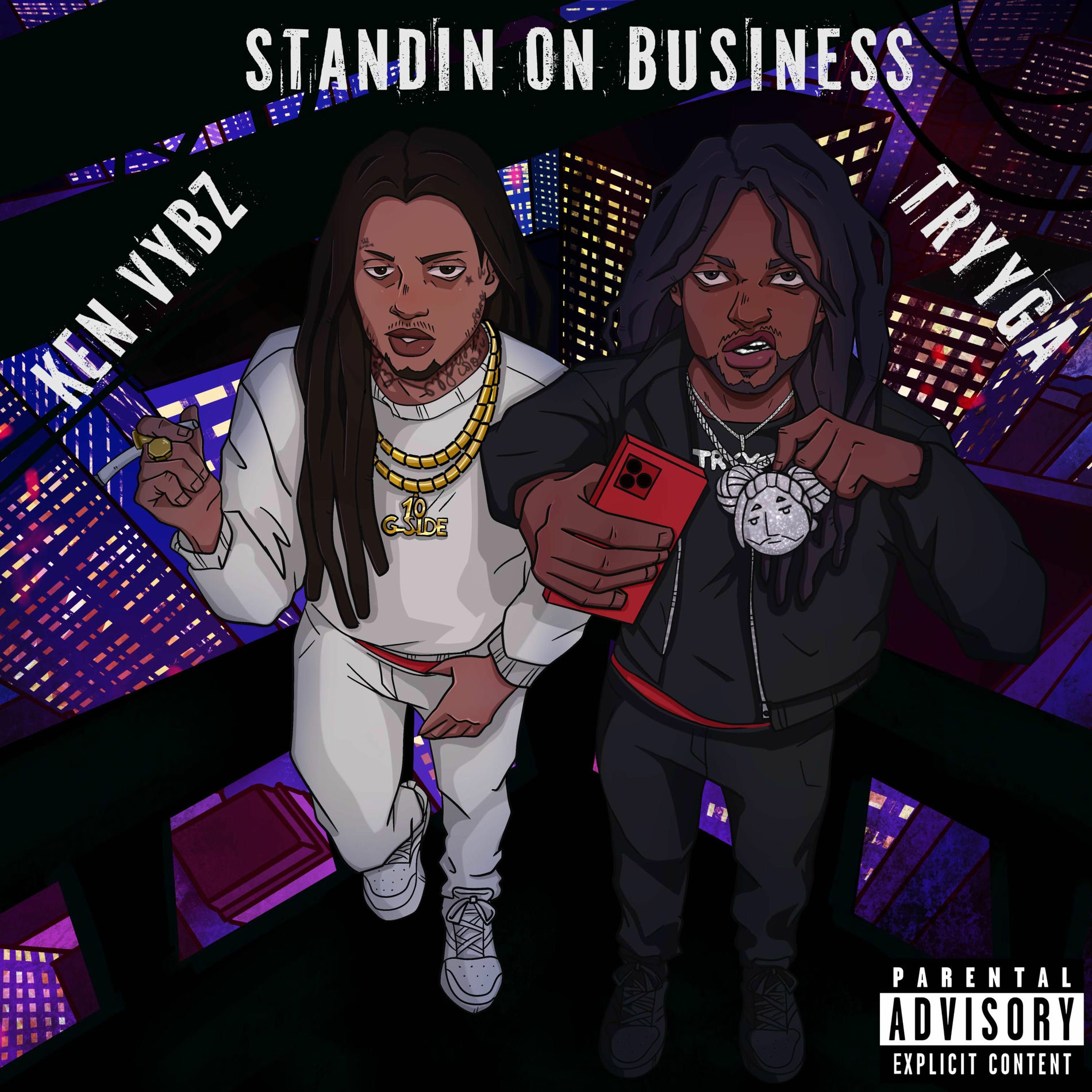 Album cover of Standin on business (feat. Ken Vybz)