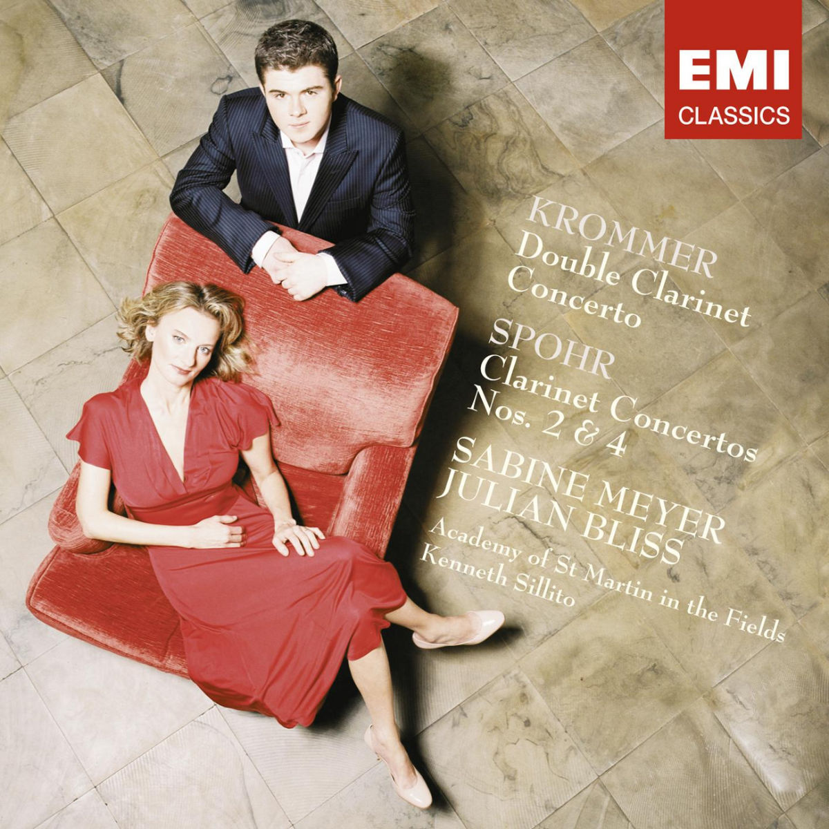 Album cover of Concerto for two clarinets in Eb Op.91: Adagio