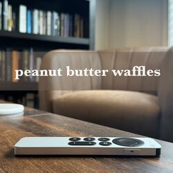 Cover of peanut butter waffles