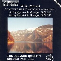 Cover of Mozart: Complete String Quintets, Vol. 1