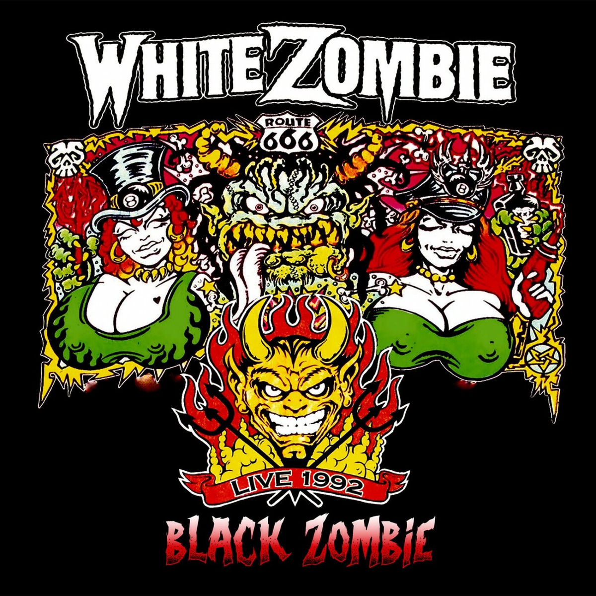 White Zombie - Black Zombie - Live At The Cow Palace, La