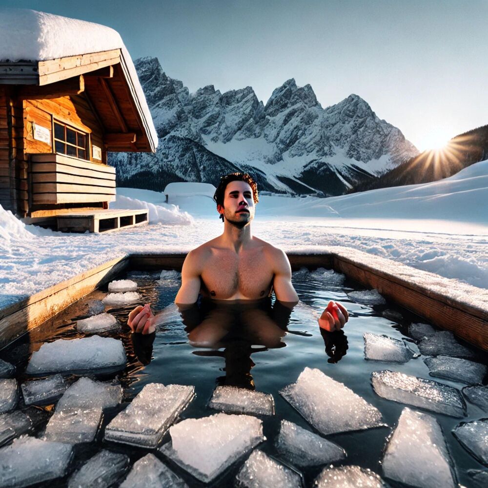 Picture of Méditation: Musique pour le bain de glace, Respiration calme et relaxation profonde