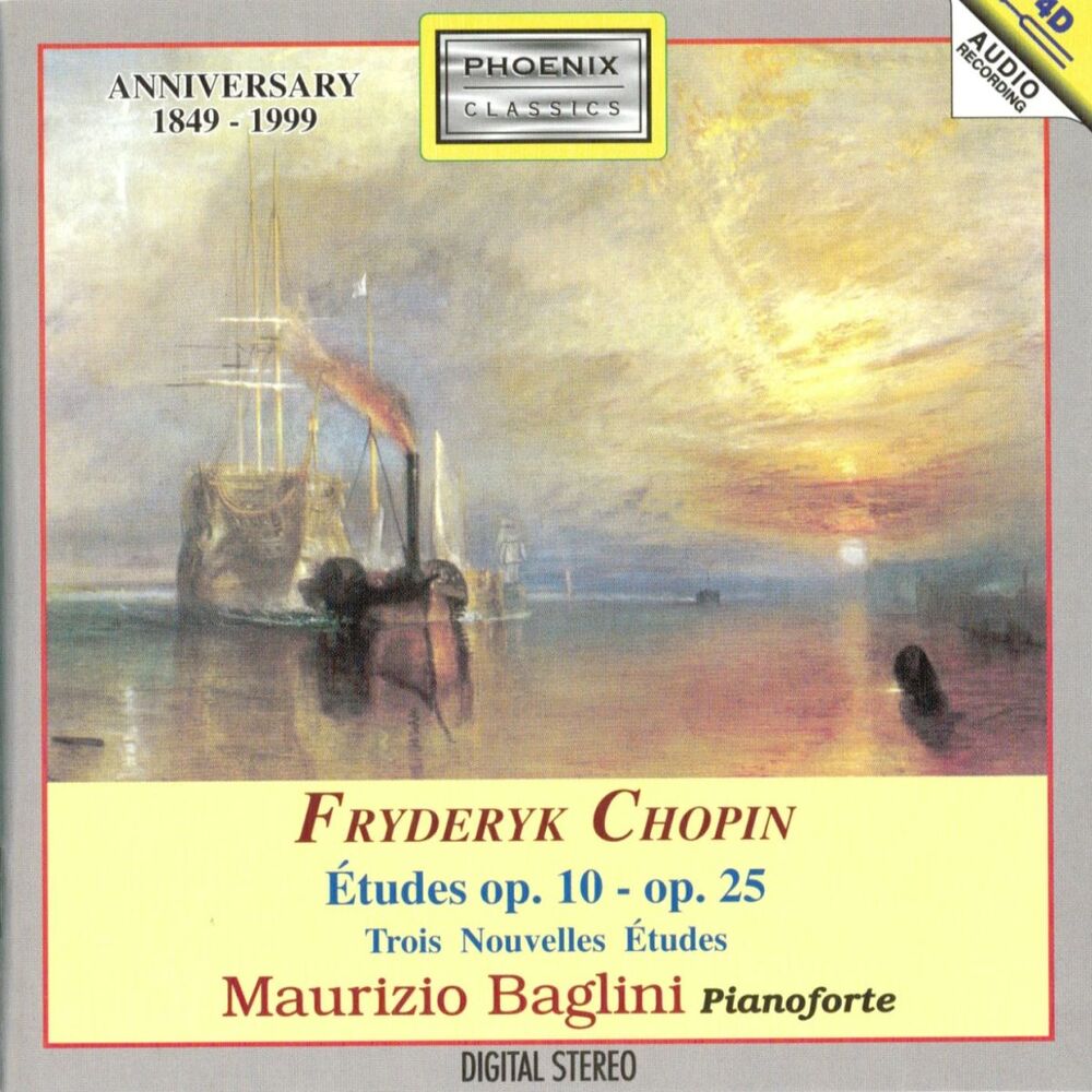 Picture of Fryderyk Chopin : Études Op. 10, Op. 25 / Trois nouvelles études