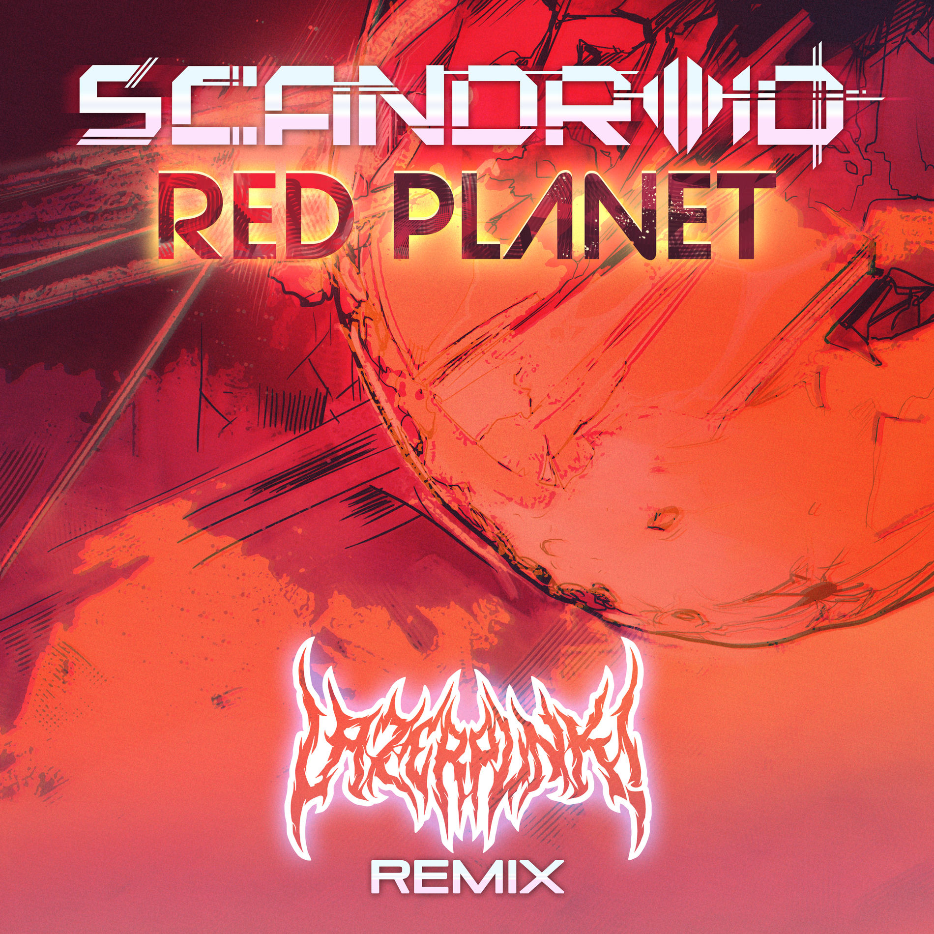 Album cover of Red Planet (Lazerpunk Remix)