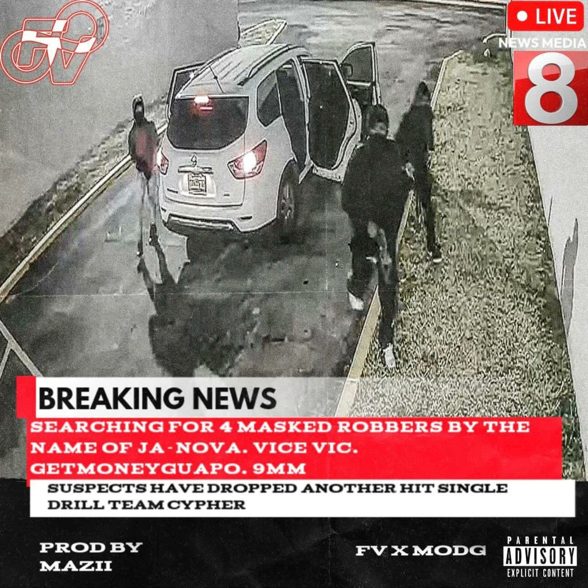 Album cover of DRILL TEAM CYPHER (feat. GetMoneyGuapo & 9MM)