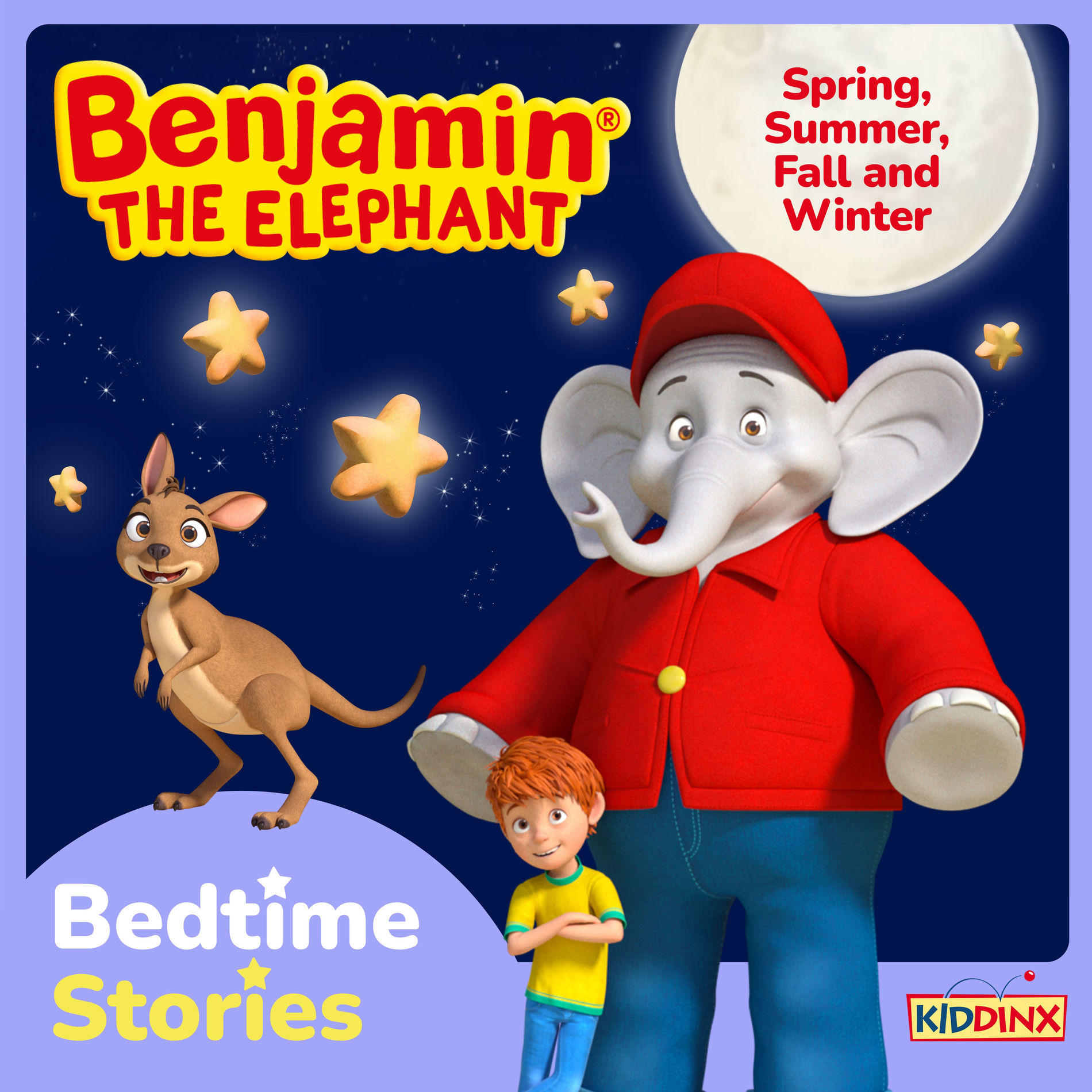 Album cover of Bedtime Stories for Kids: Spring, Summer, Fall and Winter