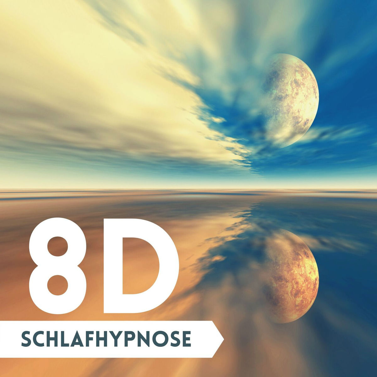 Album cover of 8D Schlafhypnose: Schlafmusik, Träume, Keine Schlaflosigkeit, Entspannung