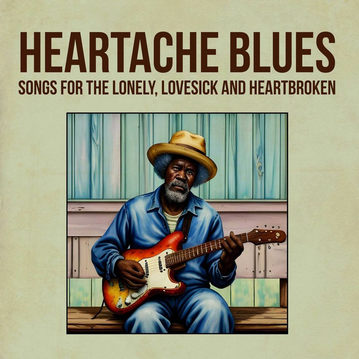 Album cover of Heartache Blues - Songs for the Lonely, Lovesick and Heartbroken