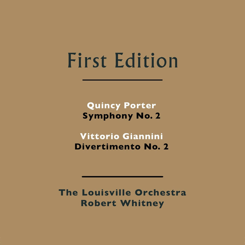 Picture of Quincy Porter: Symphony No. 2 - Vittorio Giannini: Divertimento No. 2