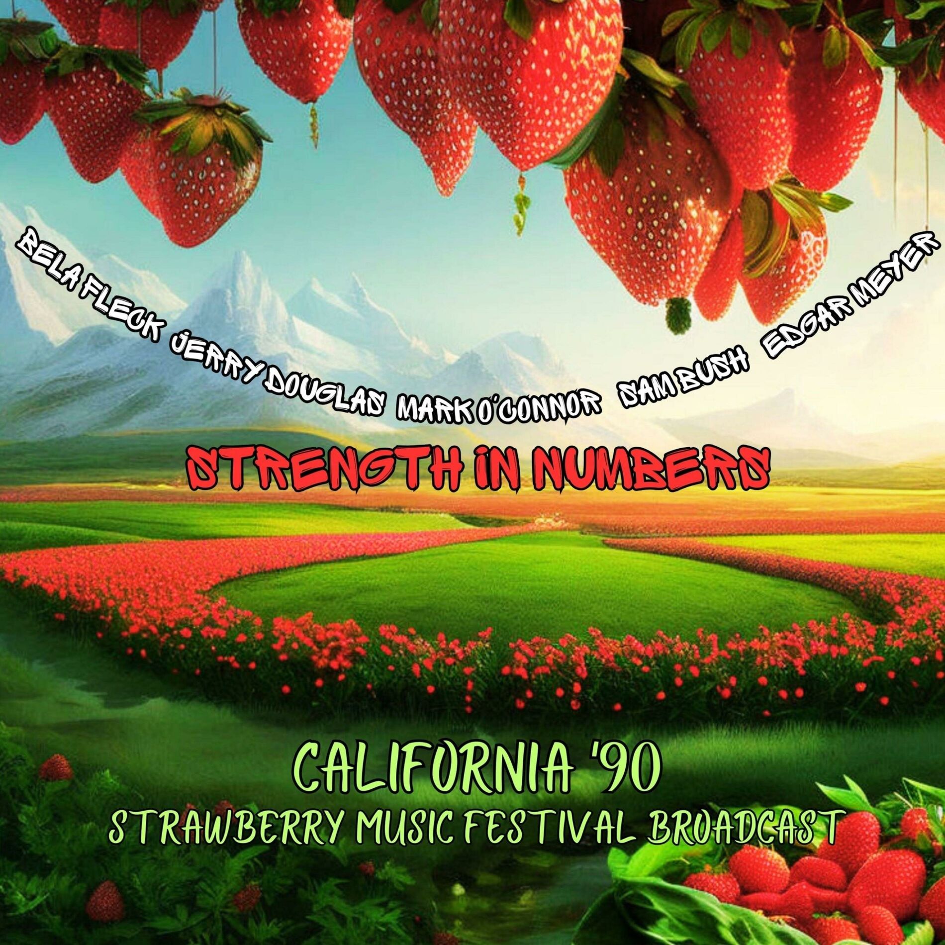 Album cover of Strength In Numbers (Live California '90)