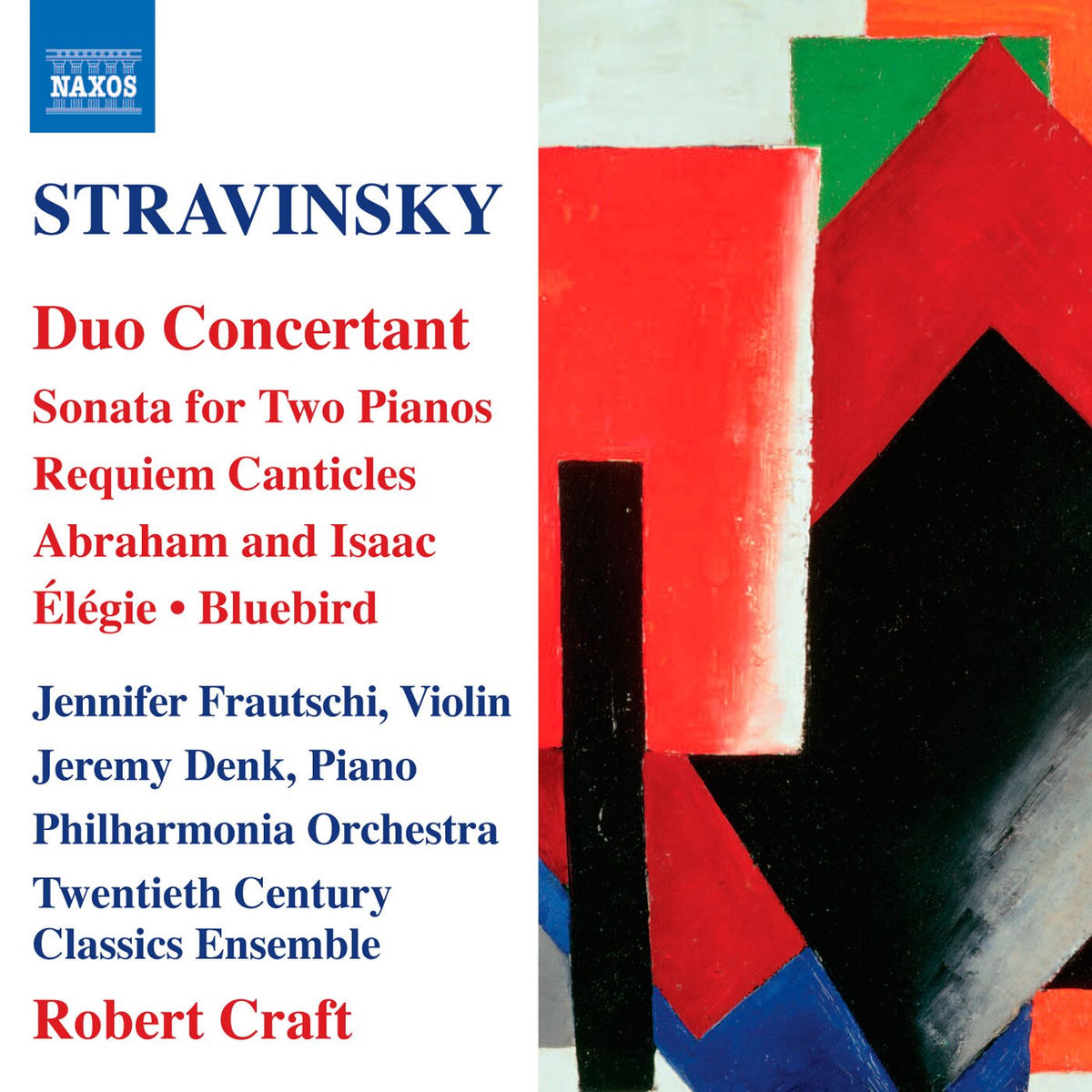 Album cover of Stravinsky: Duo Concertant