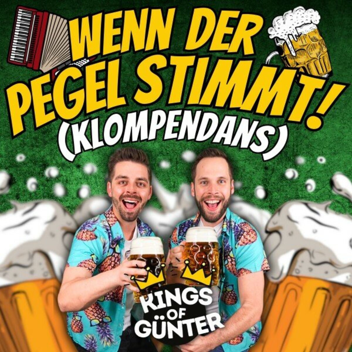Album cover of Wenn der Pegel stimmt (Klompendans)