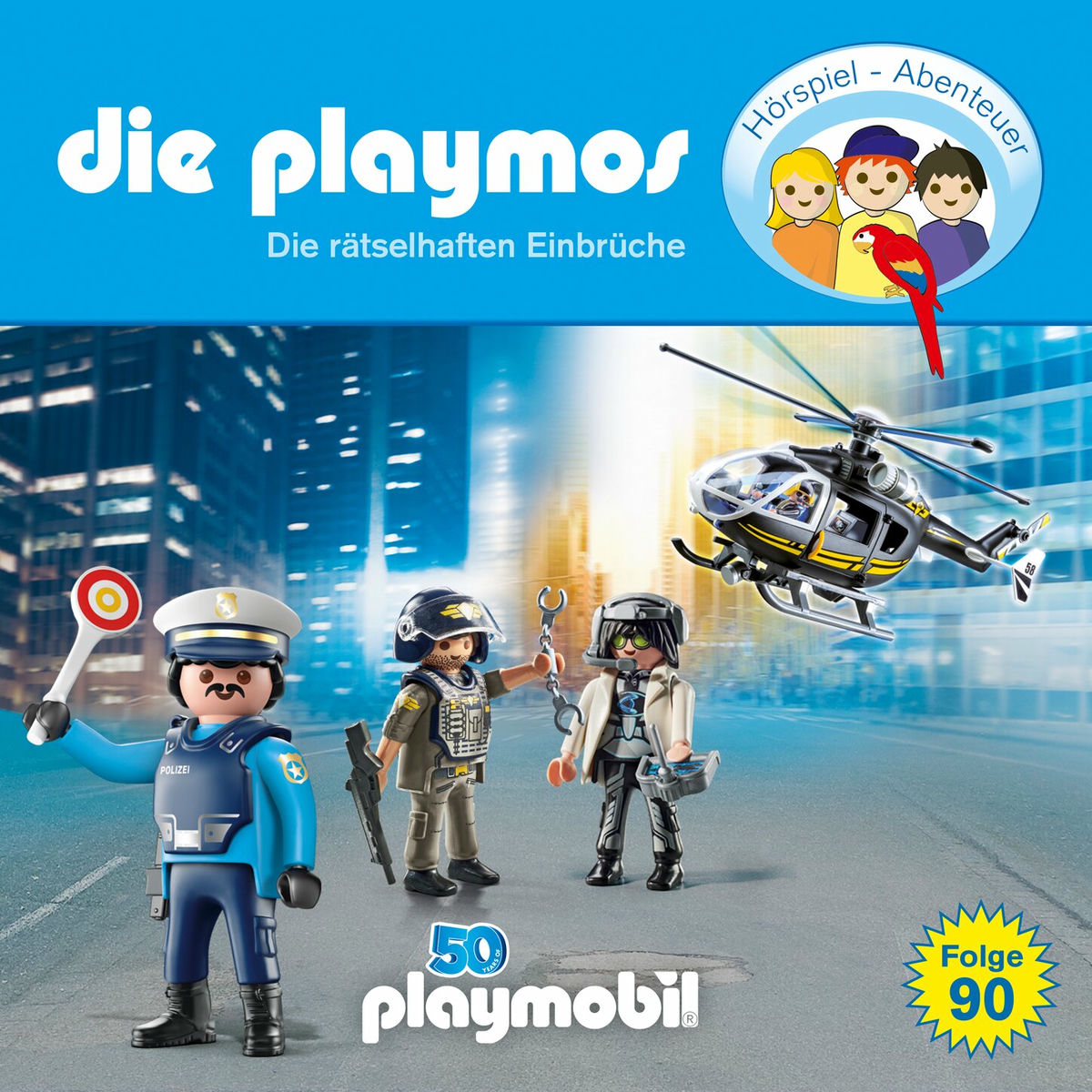 Album picture of Folge 90: Die rätselhaften Einbrüche (Das Original Playmobil Hörspiel)