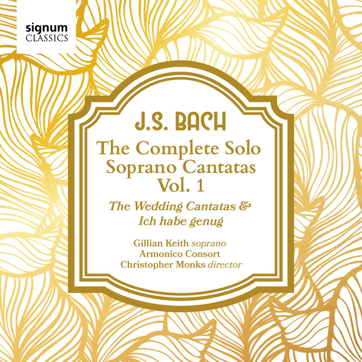 Album cover of J. S. Bach: The Complete Solo Soprano Cantatas, Vol. 1
